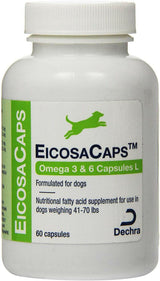 EicosaCaps Omega 3 and 6 (60 Capsules) from HardyPaw