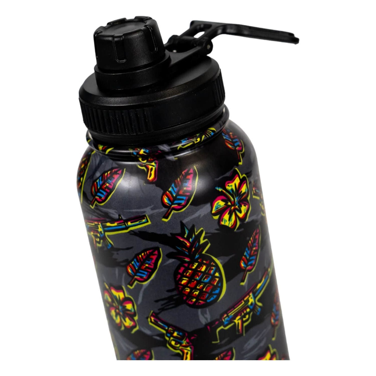 32oz Metal Hydration Bottle V2 | 24hr Insulated + Drink Port from Combat Iron Apparel