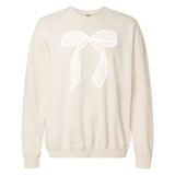 Bow 'Lace It Up' Lightweight Sweatshirt from United Monograms