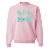 Boy Mom Letter Patch Sweatshirt from United Monograms