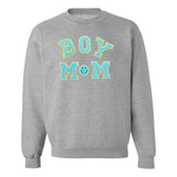 Boy Mom Letter Patch Sweatshirt from United Monograms