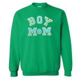 Boy Mom Letter Patch Sweatshirt from United Monograms