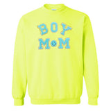 Boy Mom Letter Patch Sweatshirt from United Monograms