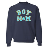 Boy Mom Letter Patch Sweatshirt from United Monograms
