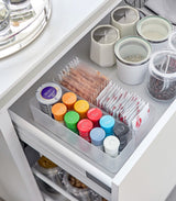 Stackable Clear Organizers [Set of 2] - Four Sizes from Yamazaki Home