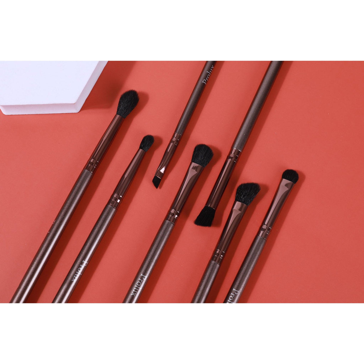 Deluxe Eye Essentials 7pc Brush set From Prolux Cosmetics