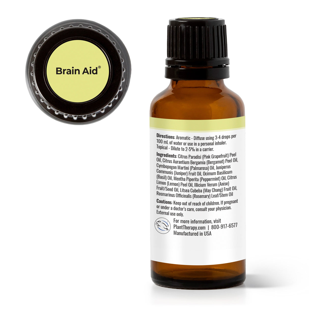 Brain Aid Essential Oil Blend From Plant Therapy
