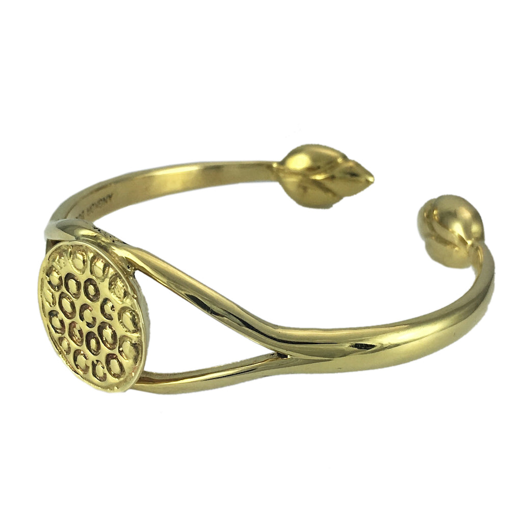 Bombshell Lotus Cuff from SLATE + SALT