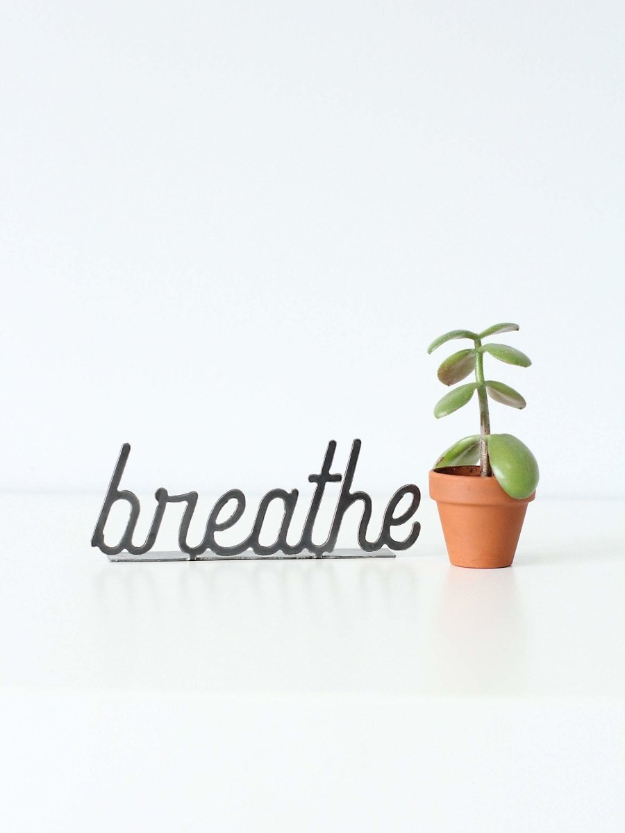 Breathe Word Sign From Jubilee Trading Company
