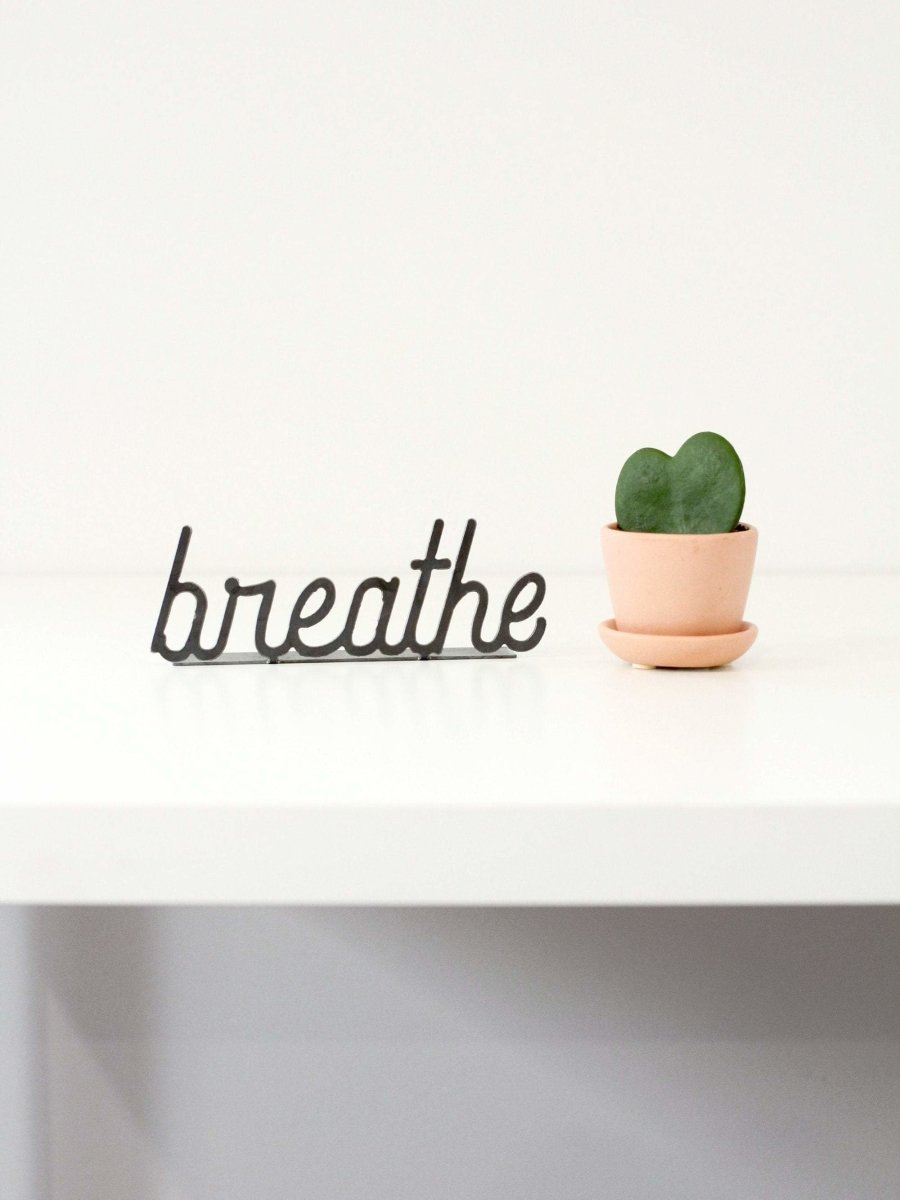 Breathe Word Sign From Jubilee Trading Company