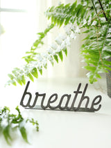 Breathe Word Sign From Jubilee Trading Company