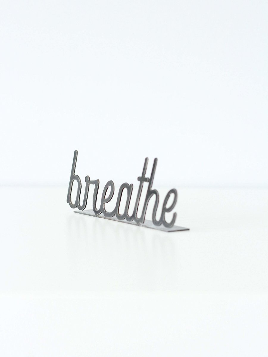 Breathe Word Sign From Jubilee Trading Company