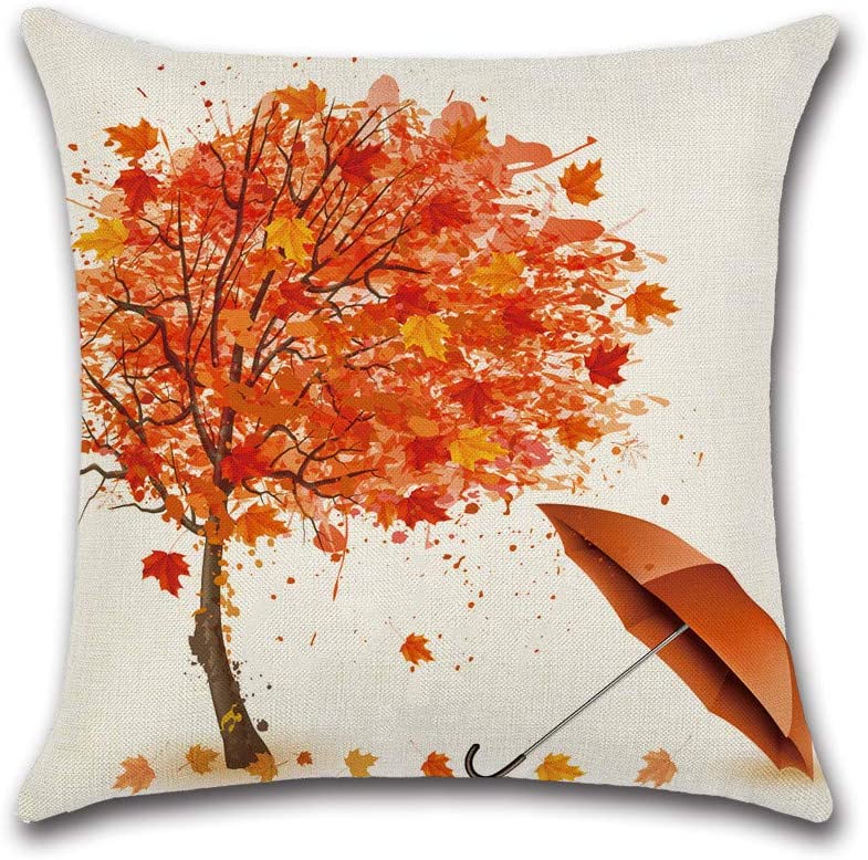 Falling Leaves Cushion Cover from Moderny