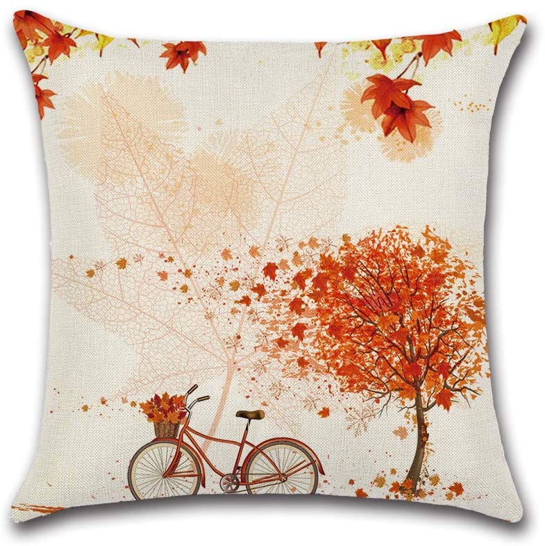 Falling Leaves Cushion Cover from Moderny