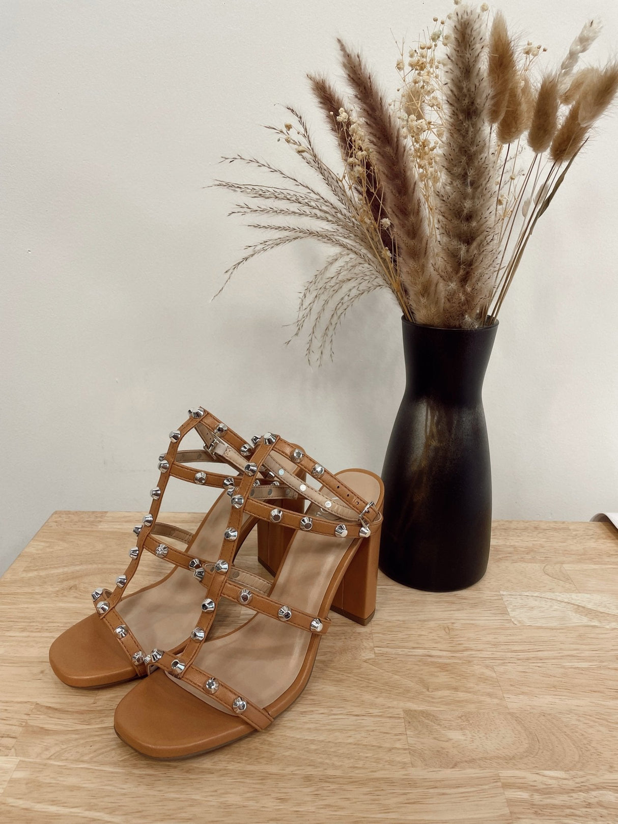 Brooke Studded Heels From Arete Style