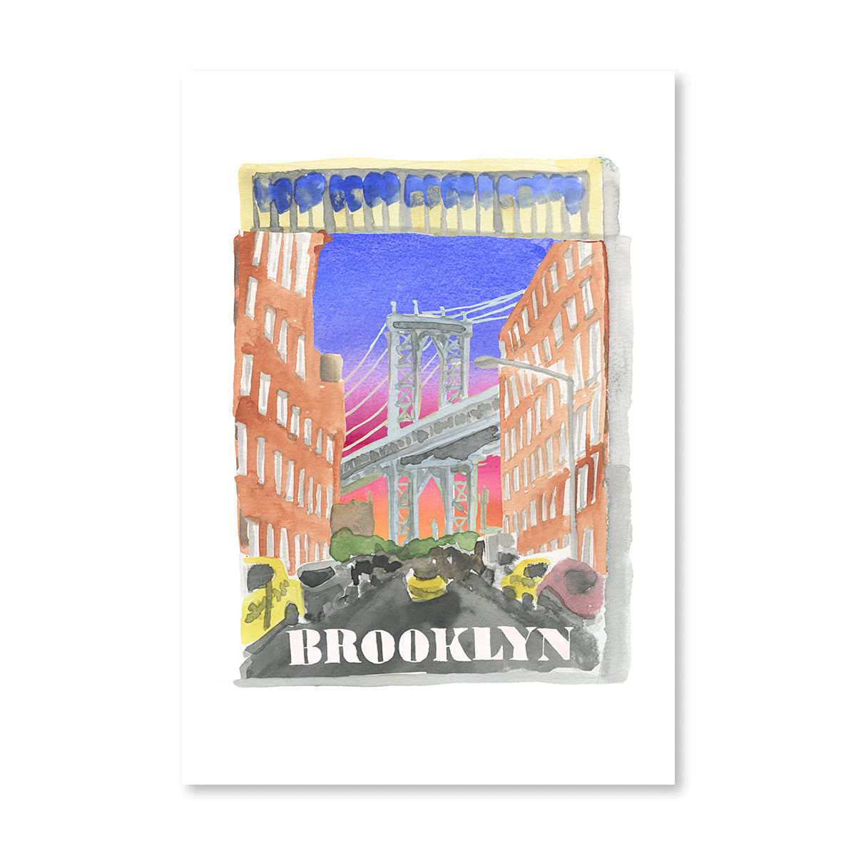 Brooklyn Matchbook From Furbish Studio