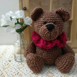 Brown Bear Amigurumi Crochet Pattern from Darn Good Yarn