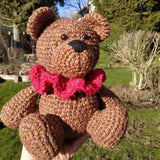 Brown Bear Amigurumi Crochet Pattern from Darn Good Yarn