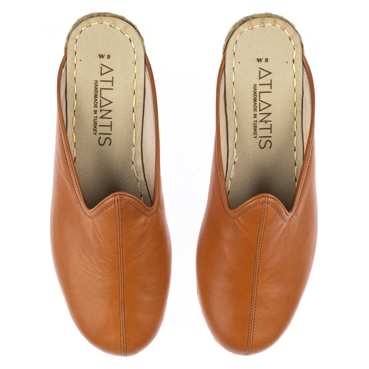 Men's Cocoa Brown Slippers from Atlantis Handmade Shoes