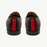 Men's Brown Velvet Slipper II from Del Toro Shoes