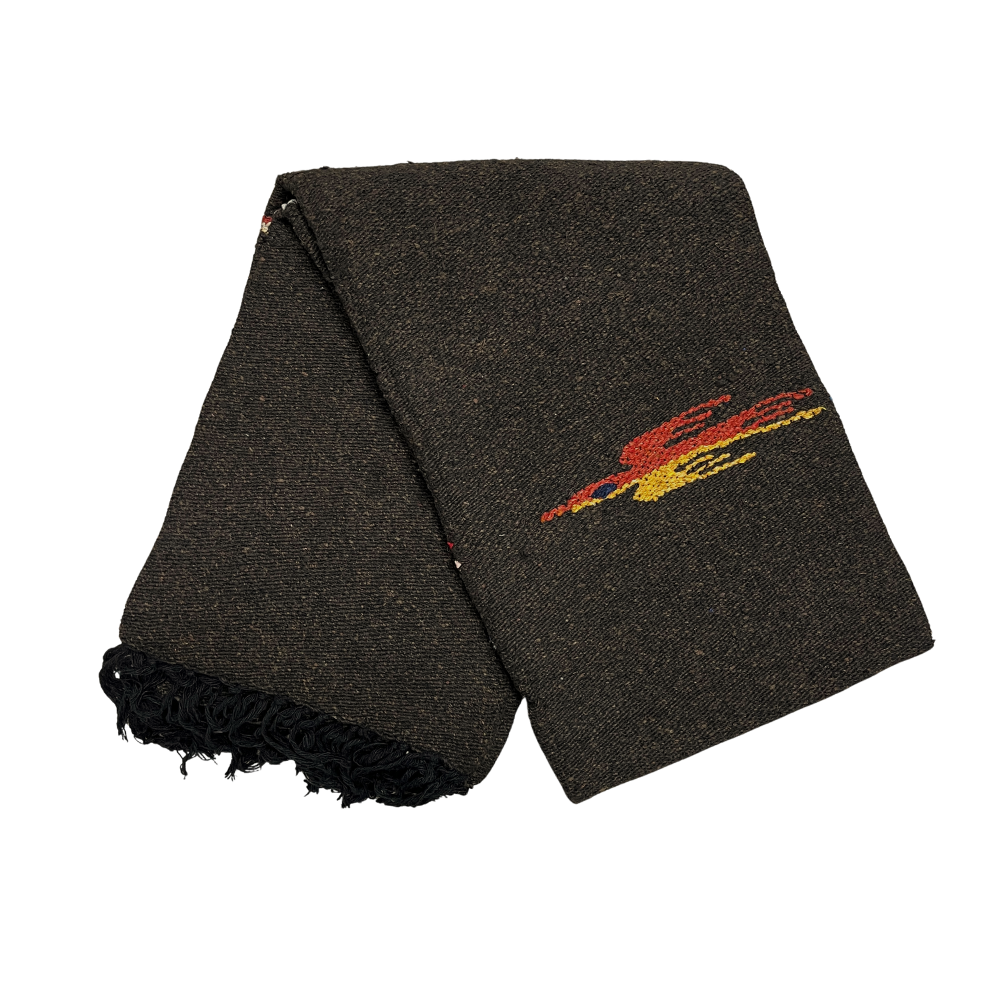 Brown Thunderbird Baja Blanket From West Path