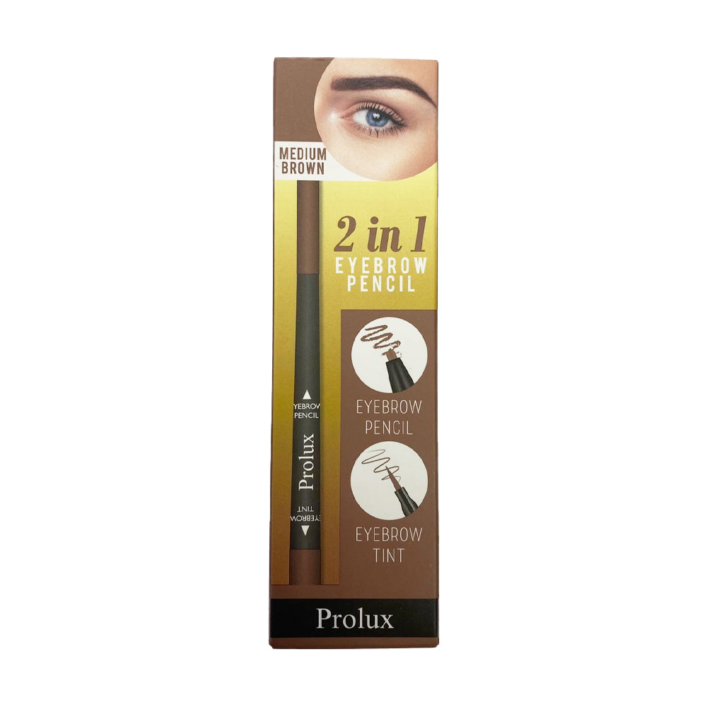 Prolux 2 in 1 Eyebrow Pencil from Prolux Cosmetics