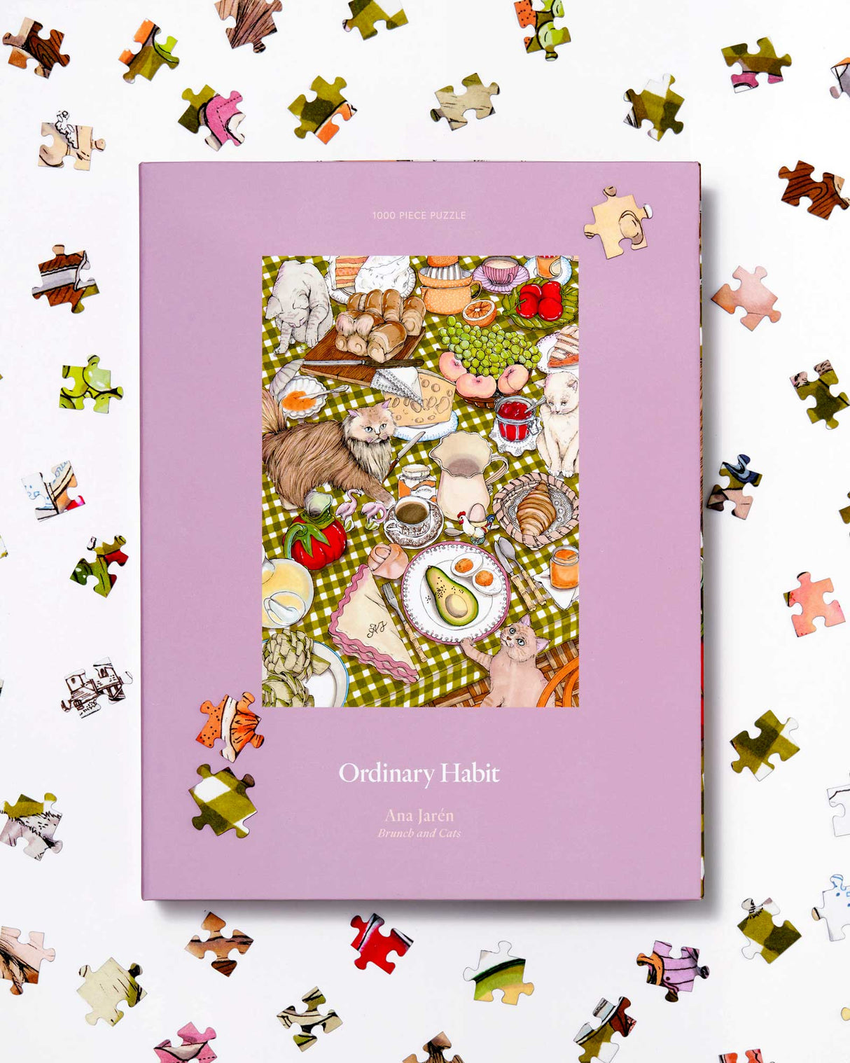Brunch and Cats Puzzle from Ordinary Habit
