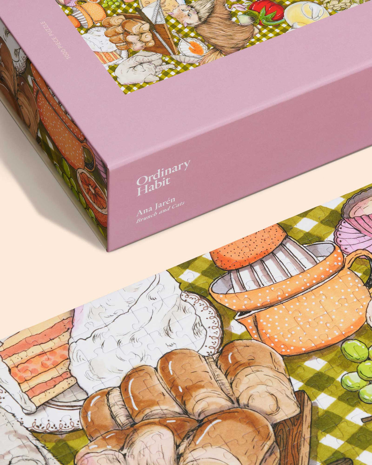 Brunch and Cats Puzzle from Ordinary Habit
