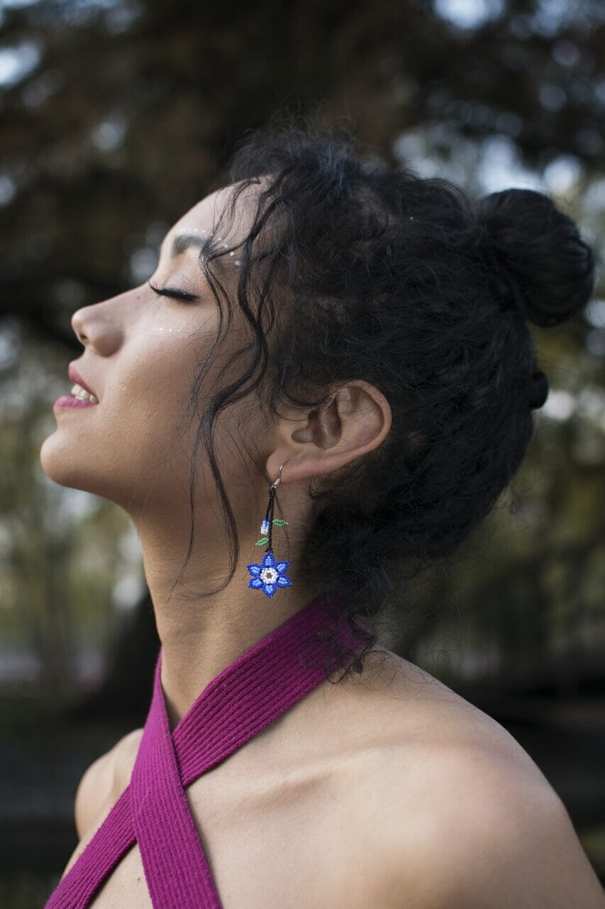 Brunnera Earrings from Mother Sierra