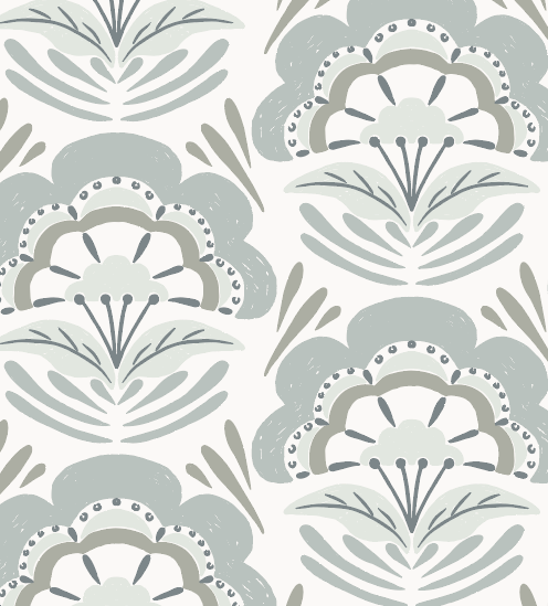 Brynn Wallpaper by Hufton Studio from Loomwell Home Goods
