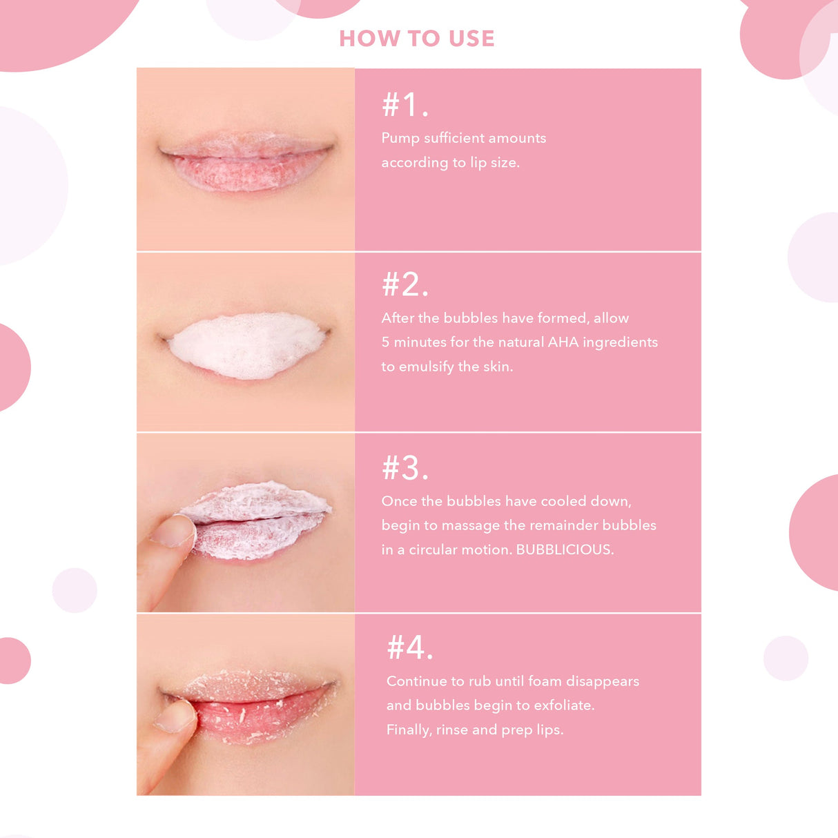 Bubblelicious Lip Exfoliator From Rude Cosmetics