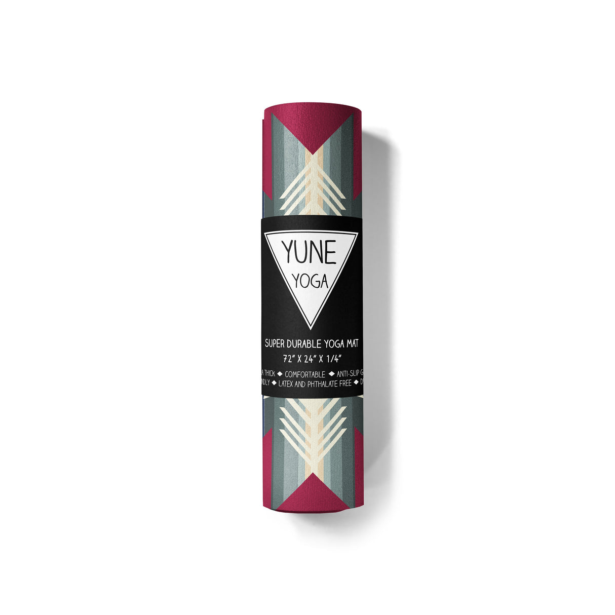 Buffalo Hills Lava Yoga Mat – 6mm Non-Slip, Eco-Friendly & Cushioned | from Yune Yoga