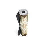 Buffalo Hills Soil Yoga Mat – 6 mm Extra Thick, Double-Sided Non-Slip, Eco-Friendly PER with UV-Printed Earthy Brown Design | from Yune Yoga