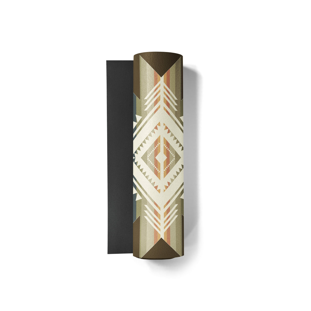 Buffalo Hills Soil Yoga Mat – 6 mm Extra Thick, Double-Sided Non-Slip, Eco-Friendly PER with UV-Printed Earthy Brown Design | from Yune Yoga