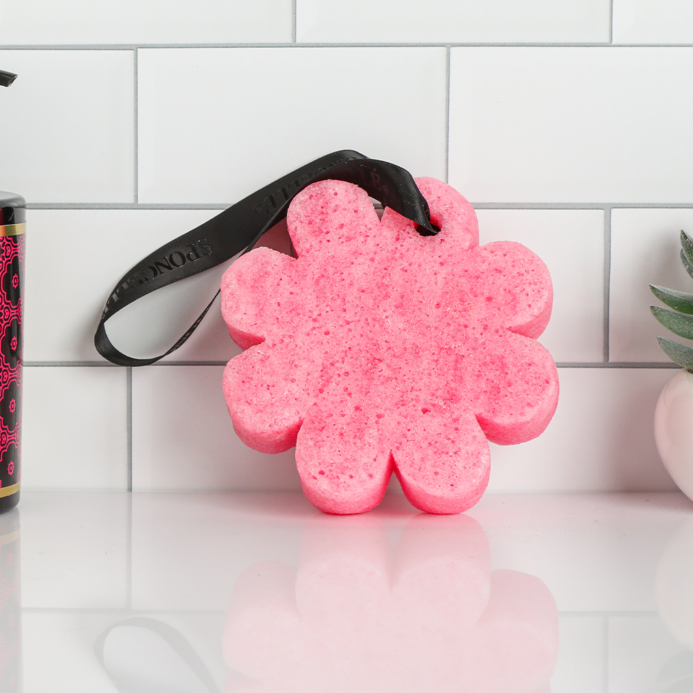Bulgarian Rose | Wild Flower Bath Sponge From Spongellé