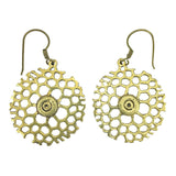 Honeycomb Bomb Earrings from SLATE + SALT