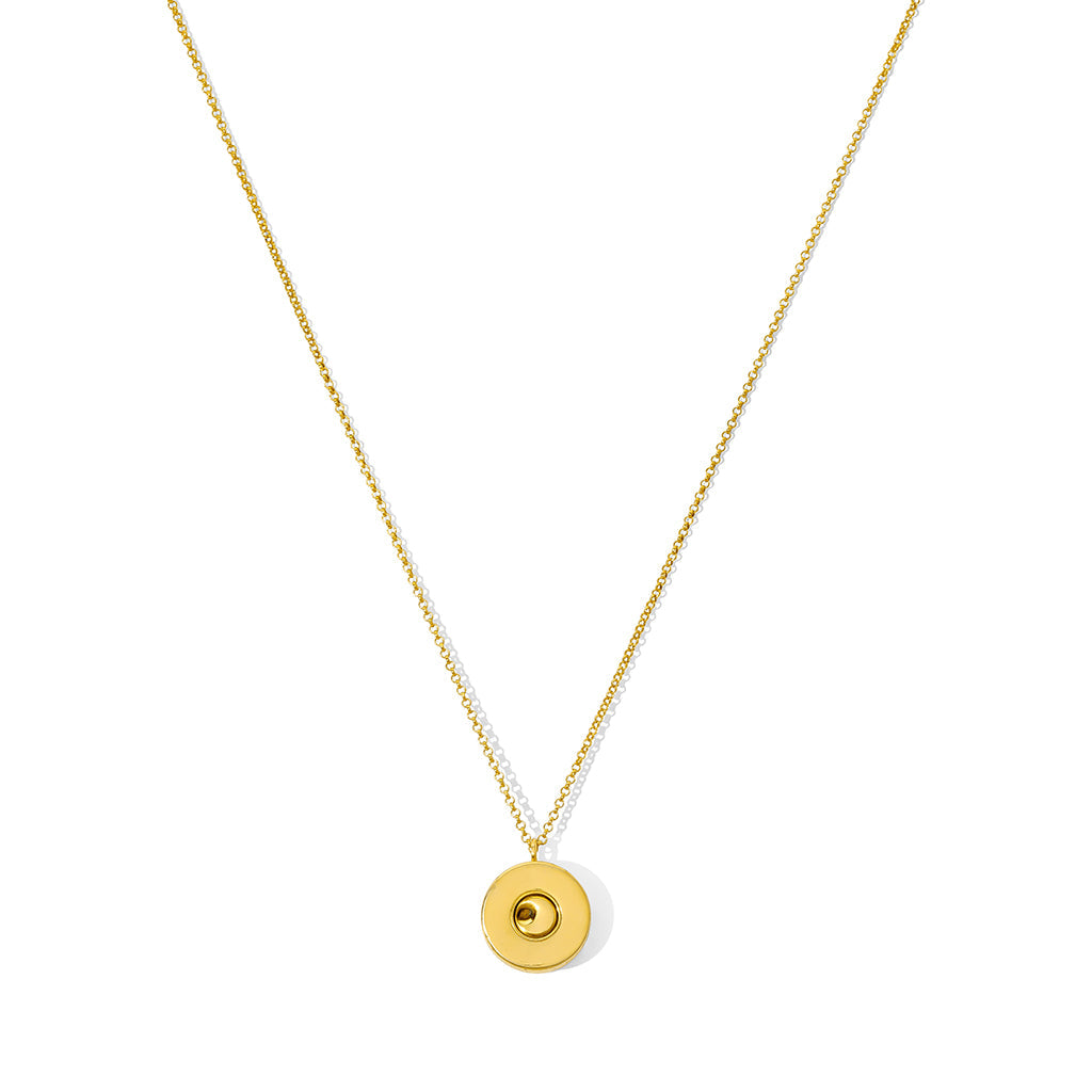 Shell Casing Pendant Necklace from SLATE + SALT