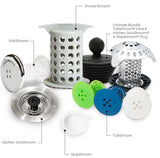 The Pristine Home Drains Bundle from TubShroom.com