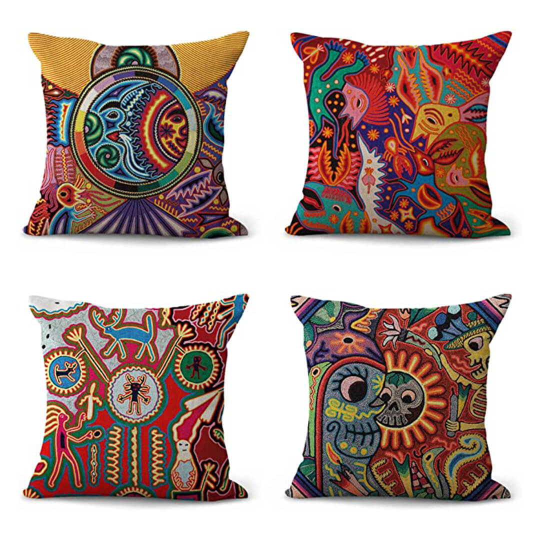 Huichol Cushion Covers from Moderny