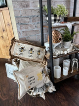 BUNDLE DEAL: Spring Season Panels (4 pack) SAVE!!!: WHITE CLOVER / LEMONS / THREE BEES / HE IS RISEN From PillowPanels