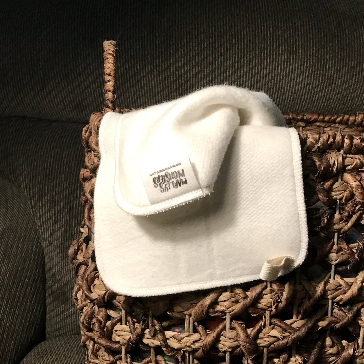 Burp Cloth: Bamboo from Marley's Monsters