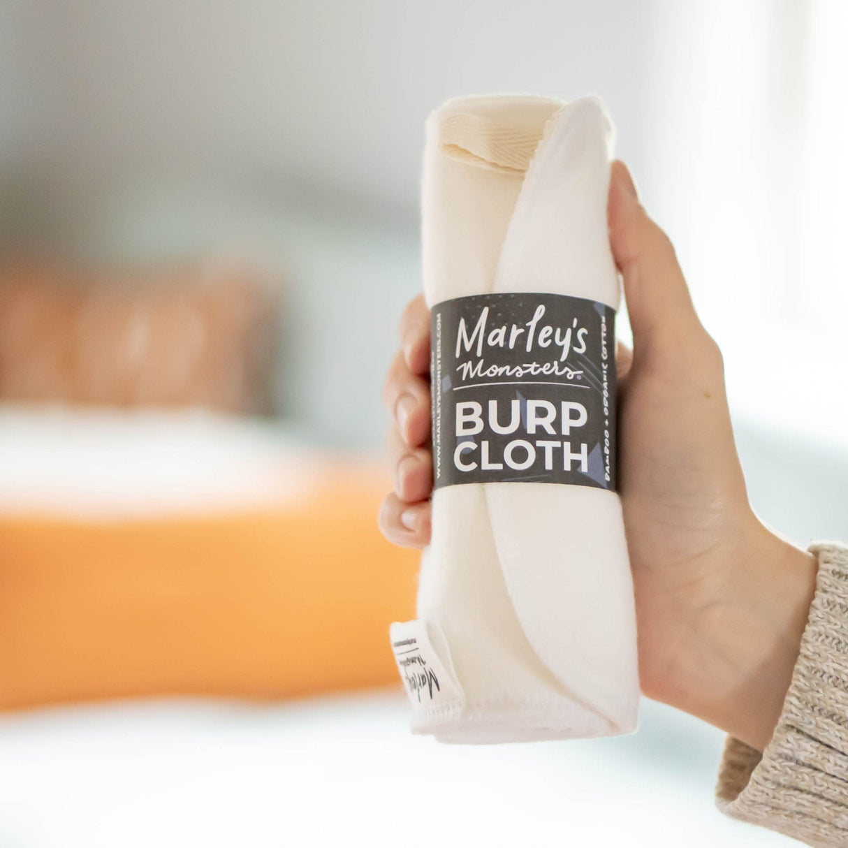 Burp Cloth: Bamboo from Marley's Monsters