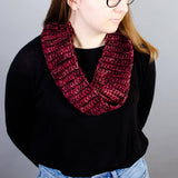 Burst My Bobble Infinity Scarf Crochet Pattern from Darn Good Yarn