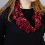 Burst My Bobble Infinity Scarf Crochet Pattern from Darn Good Yarn
