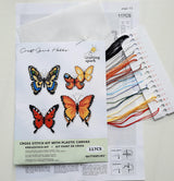 Butterflies 117CS Counted Cross-Stitch Kit From Wizardi