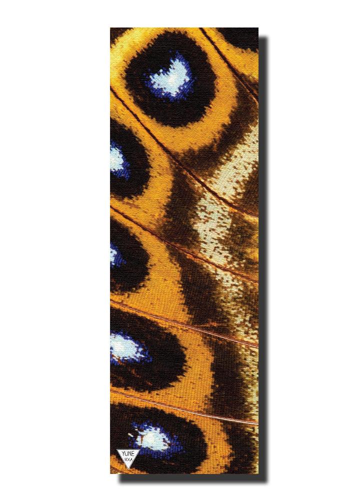 Butterfly Eco Yoga Mat – Artist Design, 6mm Cushion + Grip | Yune Yoga from Yune Yoga