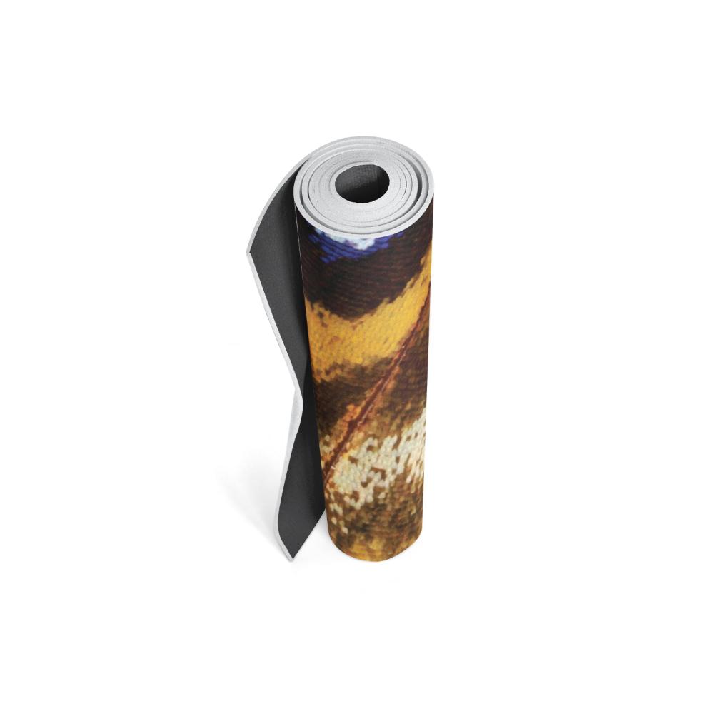 Butterfly Eco Yoga Mat – Artist Design, 6mm Cushion + Grip | Yune Yoga from Yune Yoga
