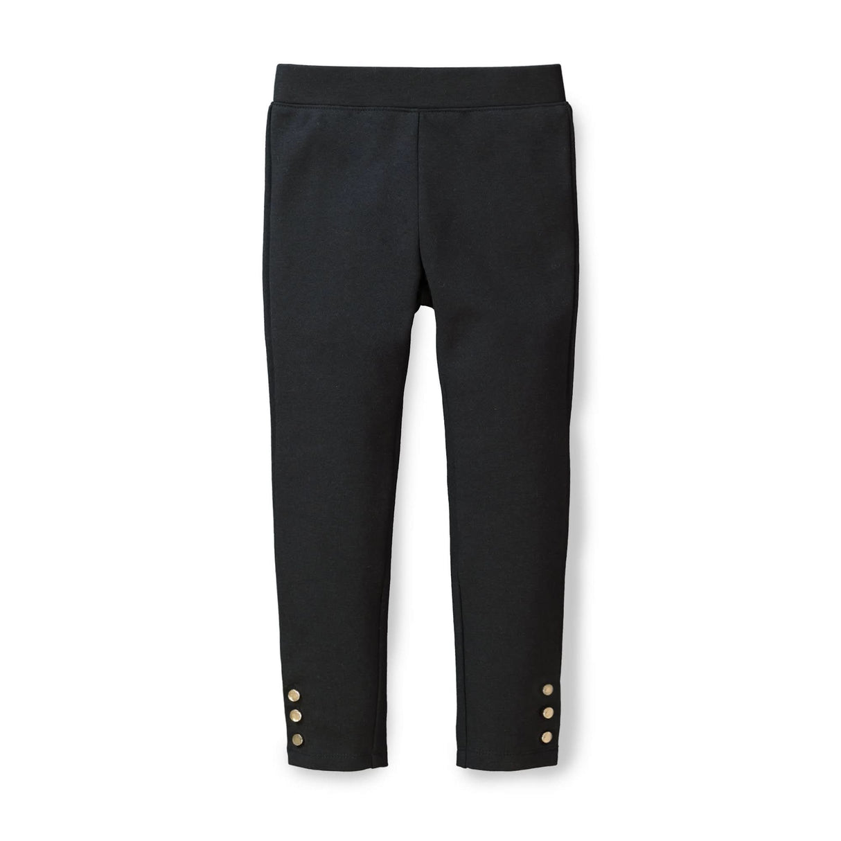 Button Cuff Ponte Pant Black - Baby from Hope & Henry