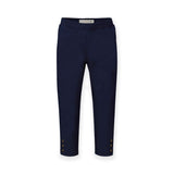 Button Cuff Ponte Pant Navy - Baby from Hope & Henry