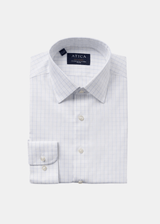 Providence Light Blue Windowpane Shirt from Atica Man